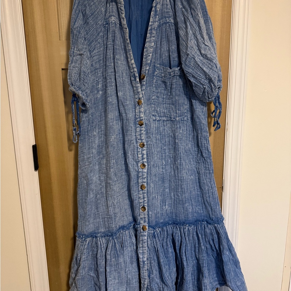Free People Maya shirt dress